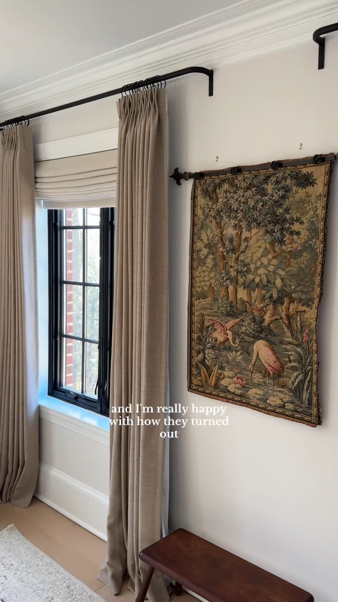 Info about our curtain rods!! If you have any other questions, leave them in the comments! 🤍 #curtains #curtainrod

#LTKHome #LTKStyleTip