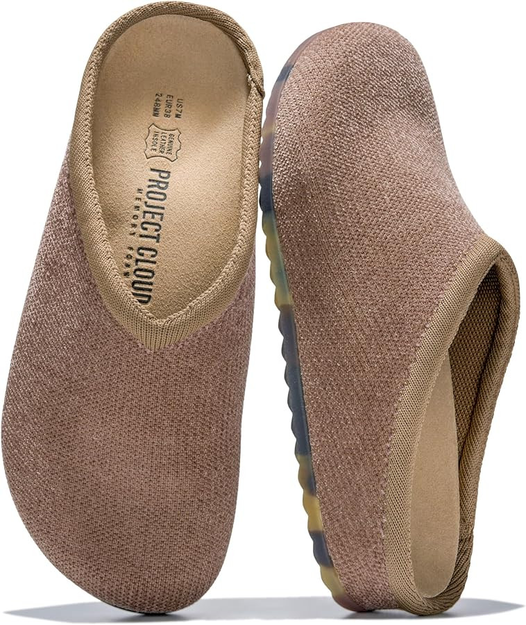Project Cloud Casual Clogs for Women Genuine Leather Insole Mules (Nella) | Amazon (US)
