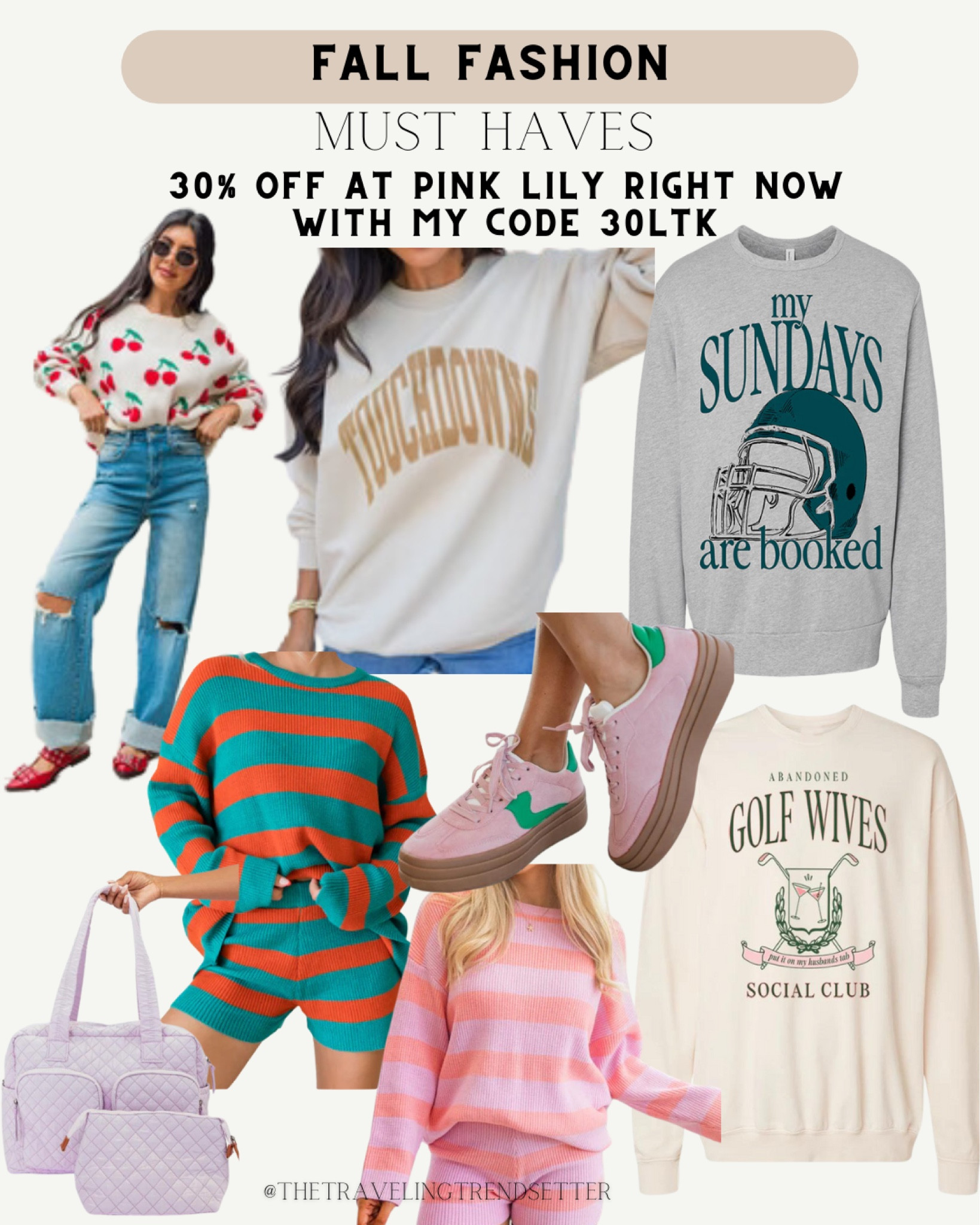 Football Sundays, fall causal outfits - sweats - LTK sale pink lily 

#LTKStyleTip #LTKFallSale #LTKMidsize