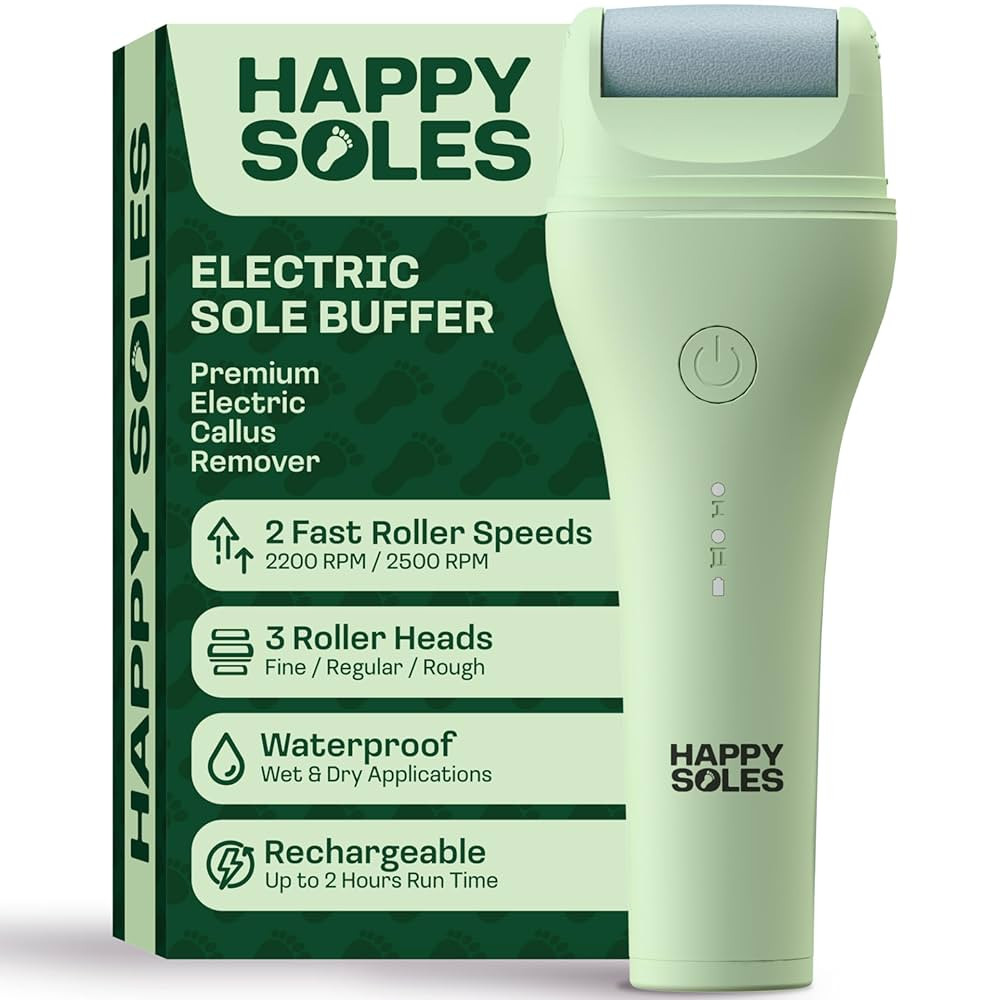 Electric Sole Buffer Foot Callus Remover - Rechargeable Electric Foot File for Dead Dry Skin - Pr... | Amazon (US)
