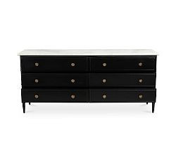 Adrien Marble 6-Drawer Dresser (75") | Pottery Barn (US)