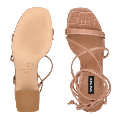 Young Ankle Wrap Heeled Sandal | Nine West (US)