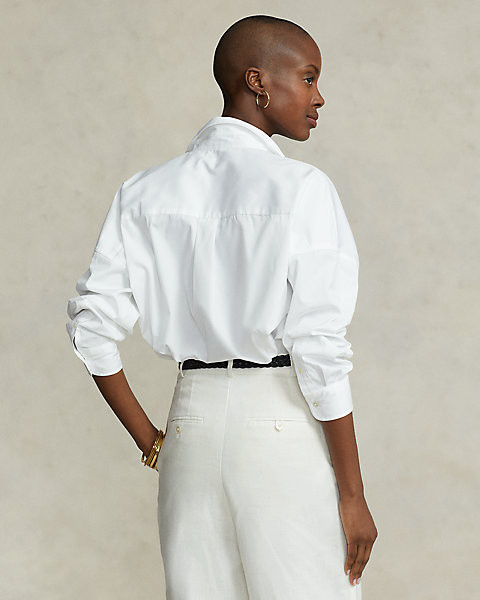 Oversize Cotton Shirt | Ralph Lauren (UK)