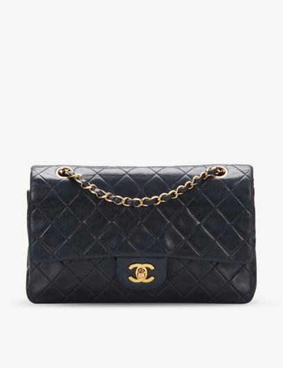 Womens Black Title Pre-loved Chanel Medium Classic Leather Shoulder bag 1 Size | Selfridges