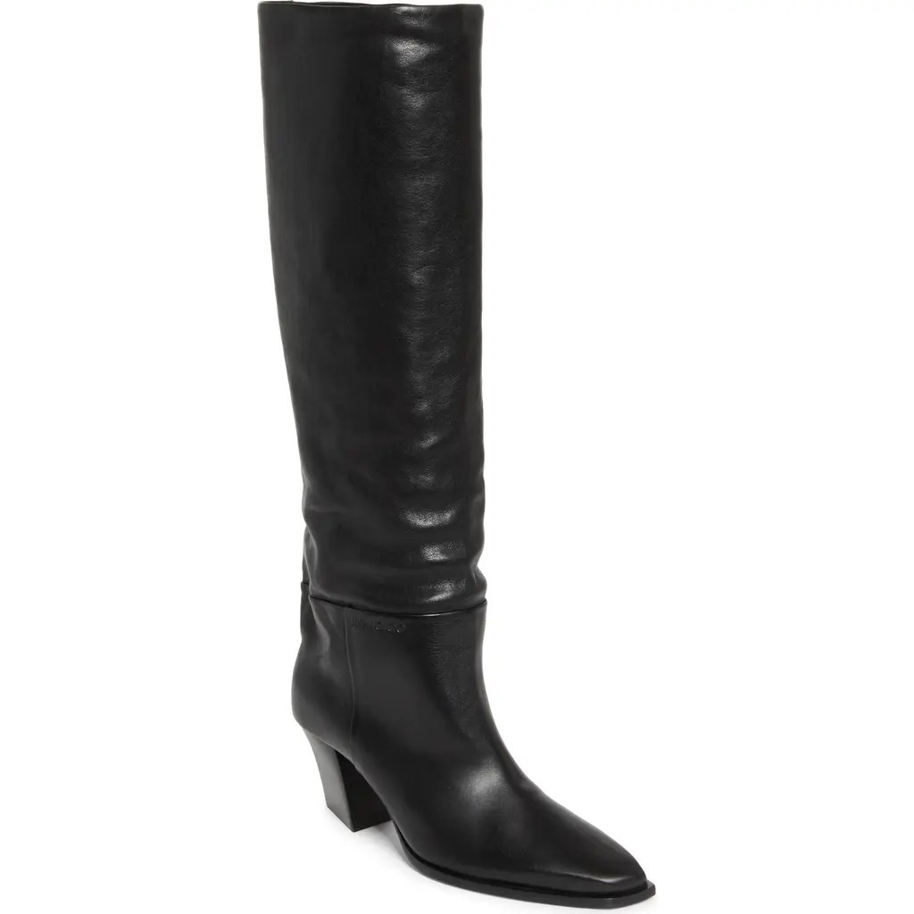 Jimmy Choo Hart Knee High Boot in Black at Nordstrom, Size 10.5Us | Nordstrom