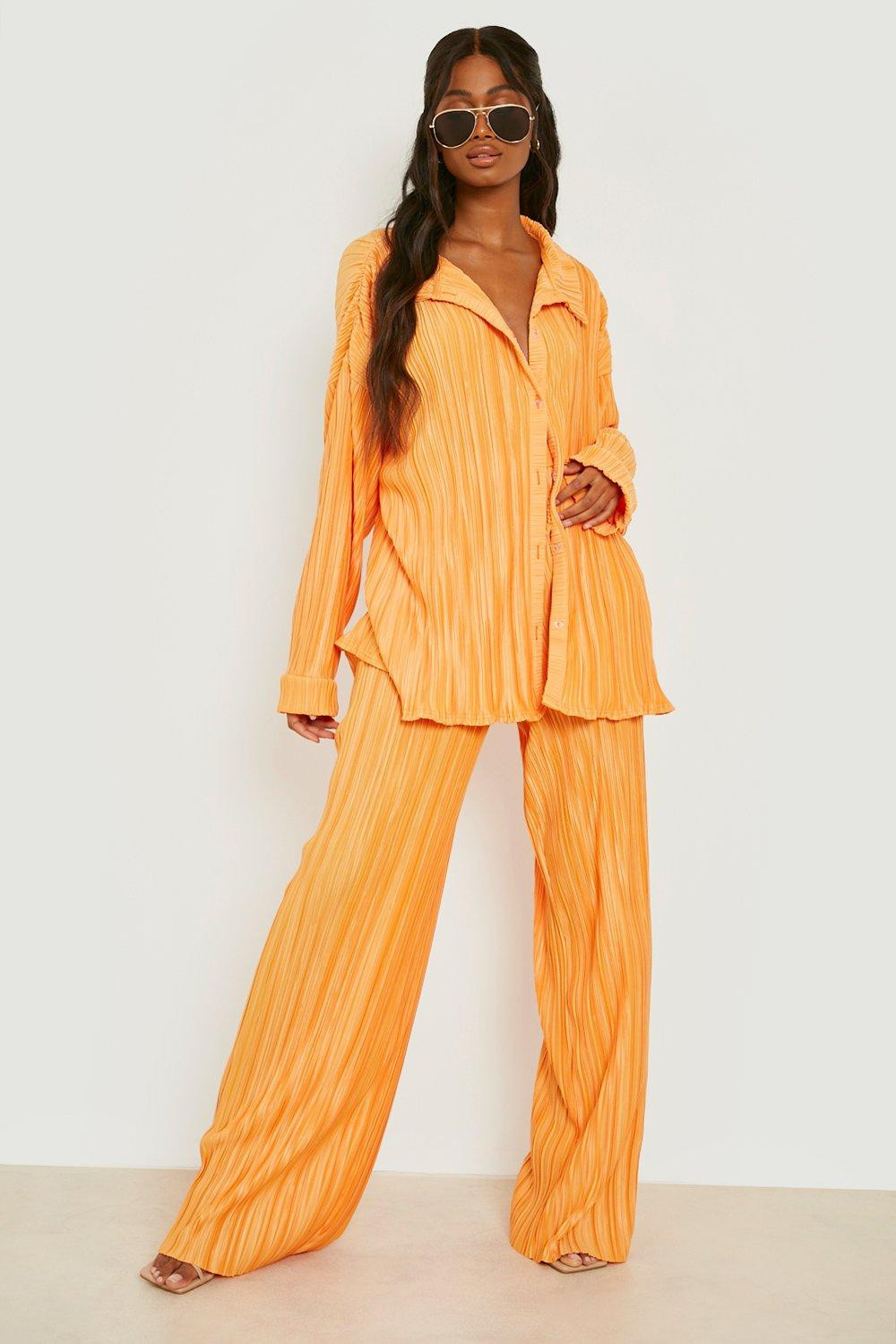 Matte Plisse Relaxed Fit Shirt | Boohoo.com (FI)