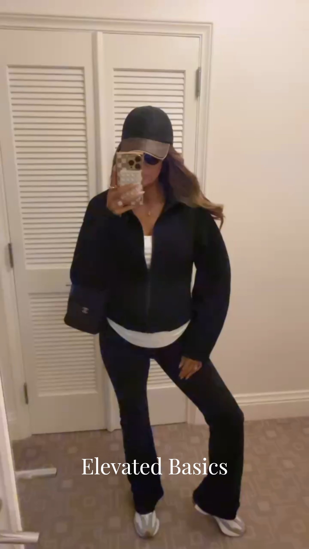 wearing a size medium in neoprene jacket, size large in white basic tank! 

Elevated basics, Black neoprene jacket, White tank top, Mini flare leggings, Black leggings, New balance shoes, Emily Ann Gemma

#LTKootd #LTKmomlife #LTKTravel