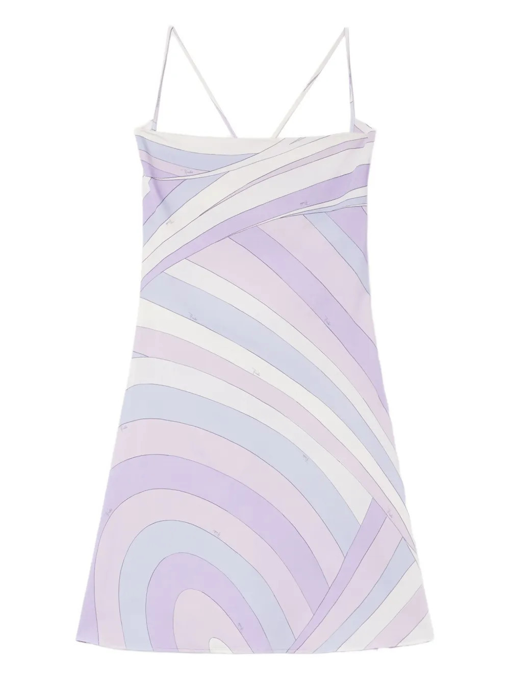 PUCCI Iride-print mini dress - Purple | Farfetch Global