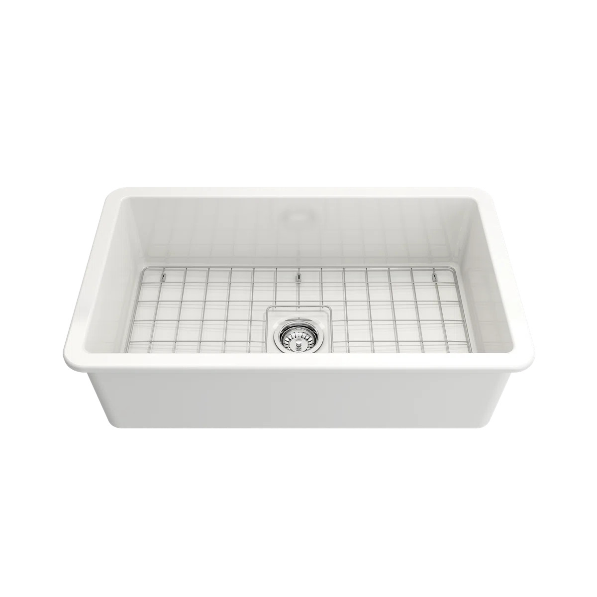 Sotto 32'' L Undermount Fireclay Kitchen Sink 1362-001-0120 | Wayfair North America