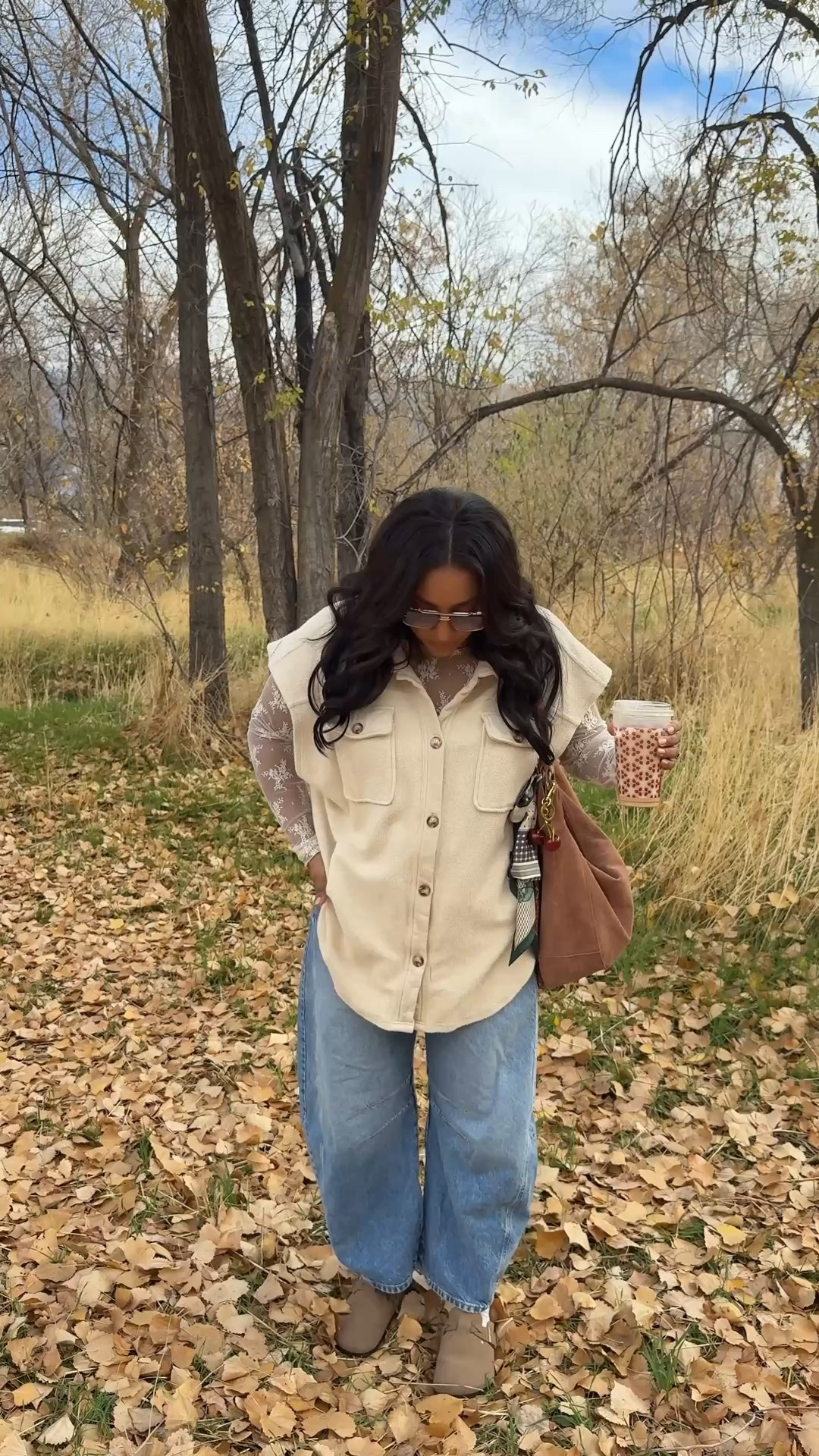 Casual fall ootd!!
Midsize, free people, barrel jeans 

#LTKFindsUnder100 #LTKMidsize #LTKootd