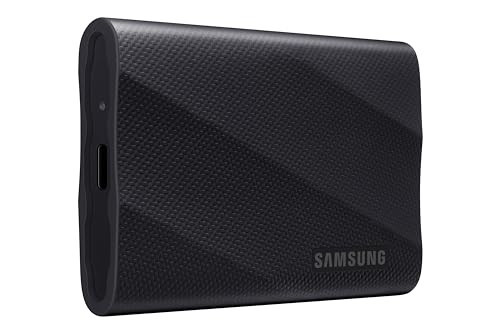 Samsung T9 Portable SSD 2TB, USB 3.2 Gen 2x2 External Solid State Drive, Seq. Read Speeds Up to 2,000MB/s for Gaming, Students and Professionals, MU-PG2T0B/AM, Black | Amazon (US)