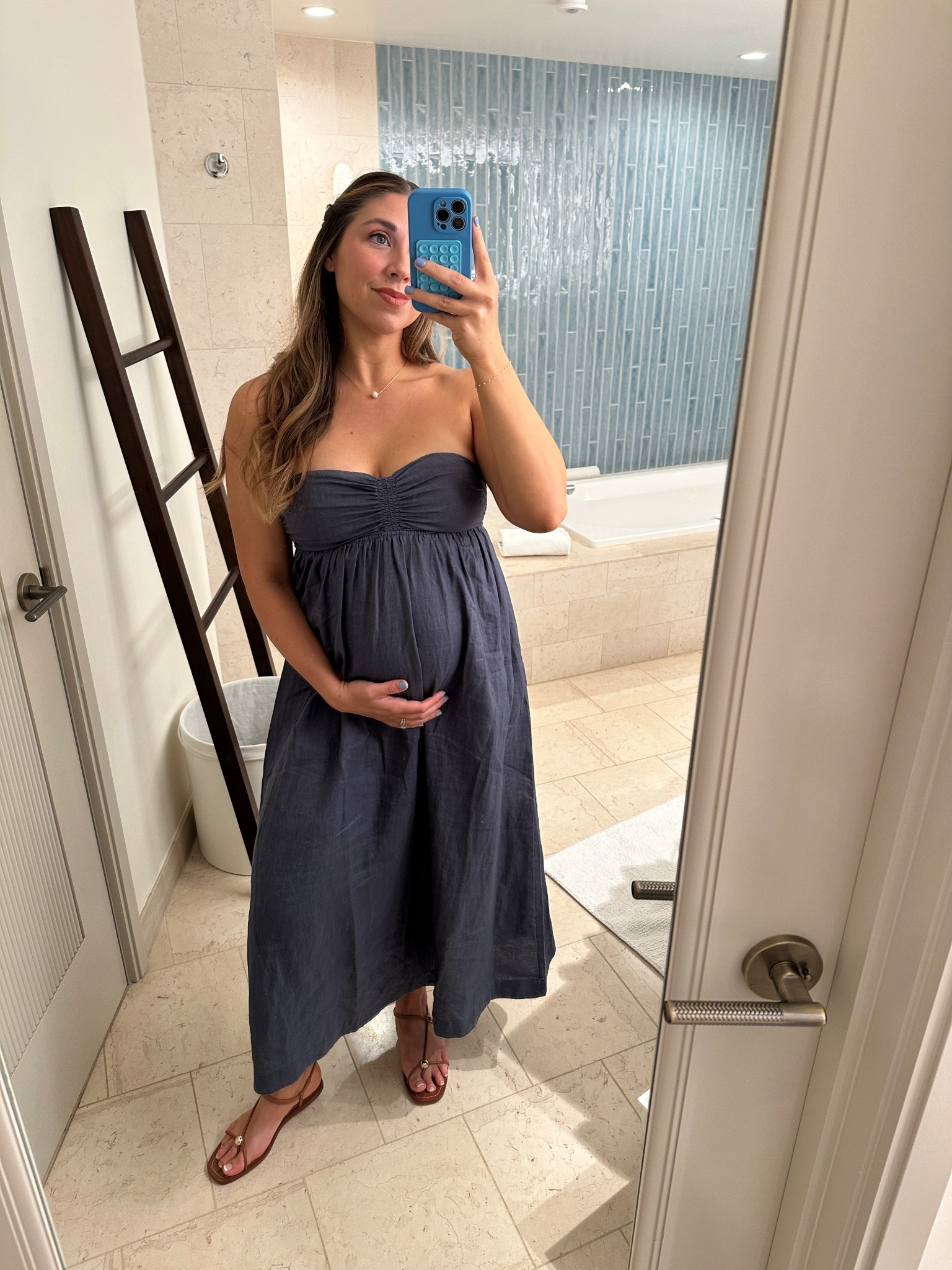 Bump Friendly Summer Dress 

Wearing size Small, and I am 23 weeks pregnant for reference. Would have sized up to a Medium for a more comfortable fit in the bust. 

Summer Outfit | Vacation Outfit | Summer Dress | Bump Friendly Dress | Linen Dress | Aritzia Finds 

#LTKBump #LTKSummerEdit #LTKTravel