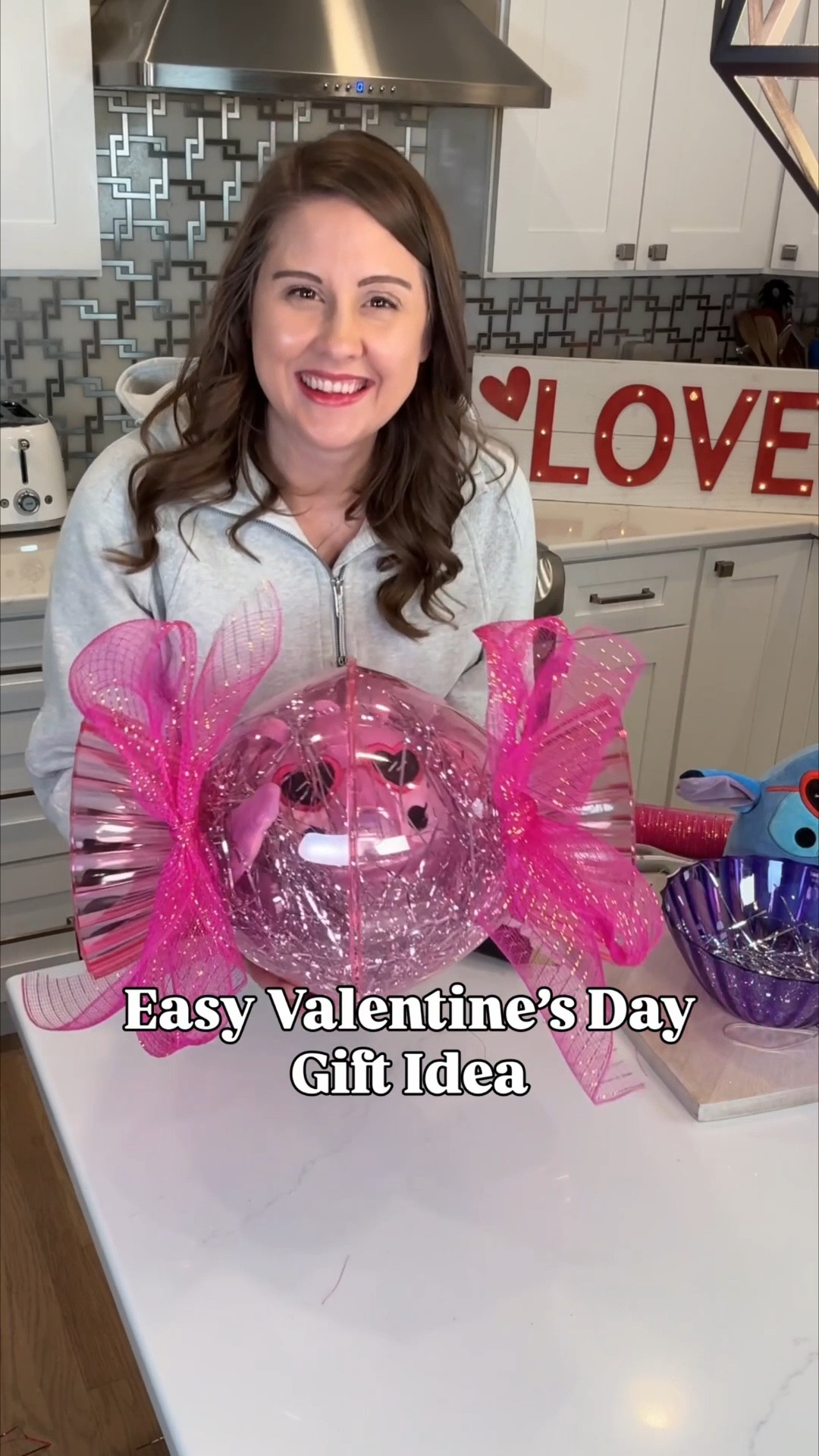 This GIANT candy is the cutest Valentine’s surprise ever 🍬💕 Made with just dollar store bowls + a few minutes of DIY magic 🎀 Fill it with candy, plushies, or cozy PJs for a fun gift and decor moment 💝

Such an easy way to make Valentine’s Day feel extra special!

#ValentinesDIY #DollarStoreDIY #VDayDecor #ValentinesIdeas #KidsValentines #LTKSeasonal #LTKKids #LTKFamily


#LTKSeasonal #LTKmomlife #LTKKids