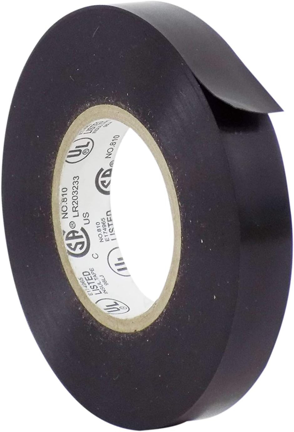 WOD ETC766 Professional Grade General Purpose Black Electrical Tape UL/CSA listed core. Vinyl Rubber | Amazon (US)