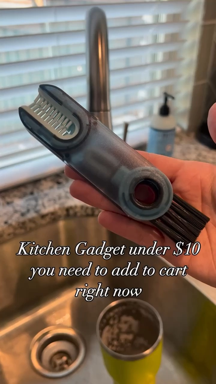 3 in 1 cleaning tool you need for your kitchen. Cleans lids, straws, scrubbing and more!

#LTKhome #LTKfindsunder50