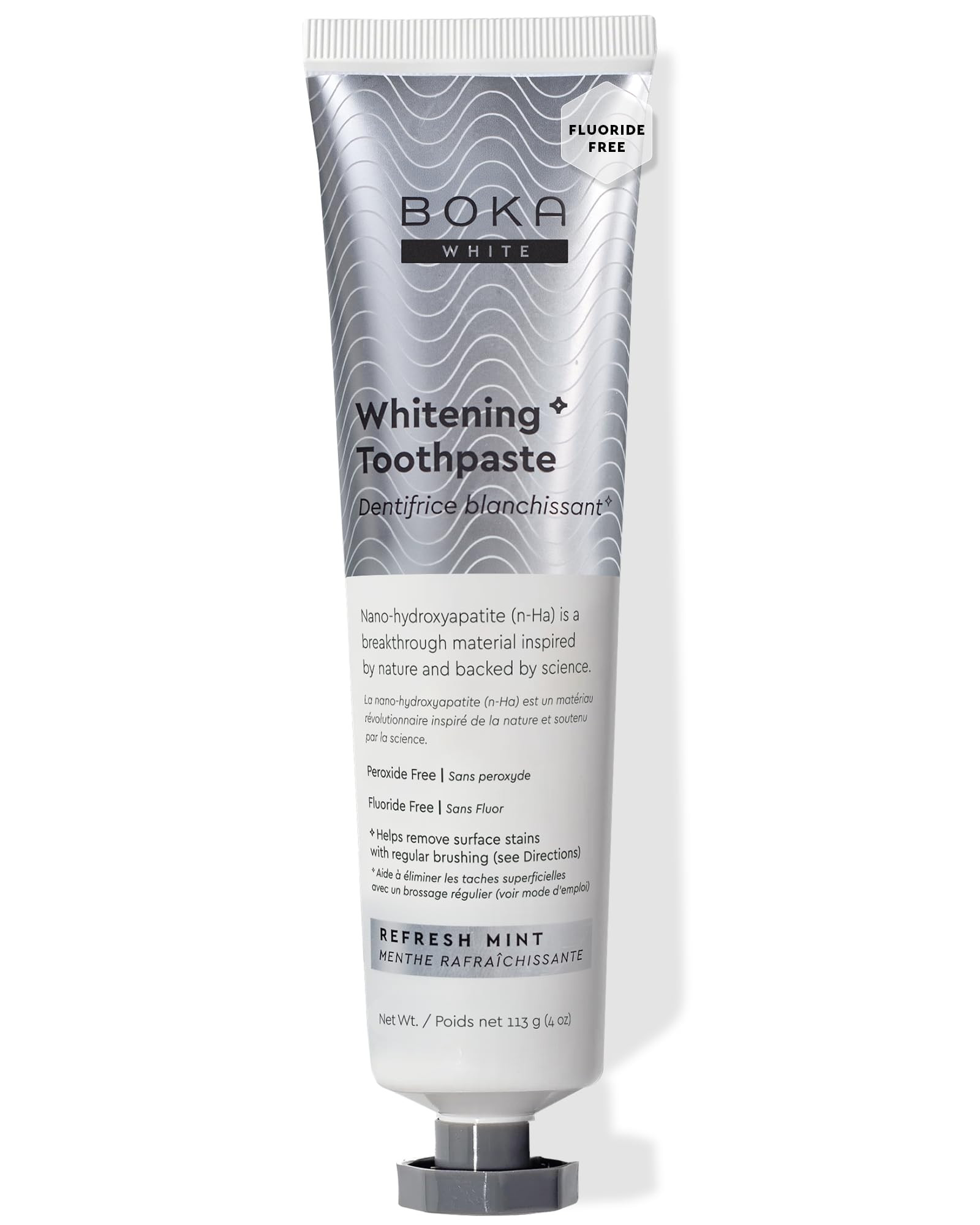 Boka Fluoride Free Toothpaste, Nano Hydroxyapatite Toothpaste, Appropriate for Sensitive Teeth, f... | Amazon (US)