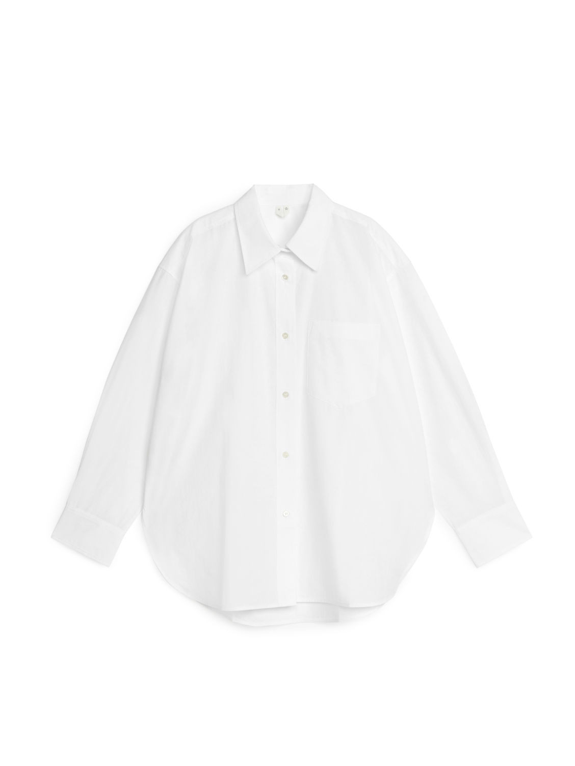 Straight Cut Poplin Shirt | ARKET (US&UK)