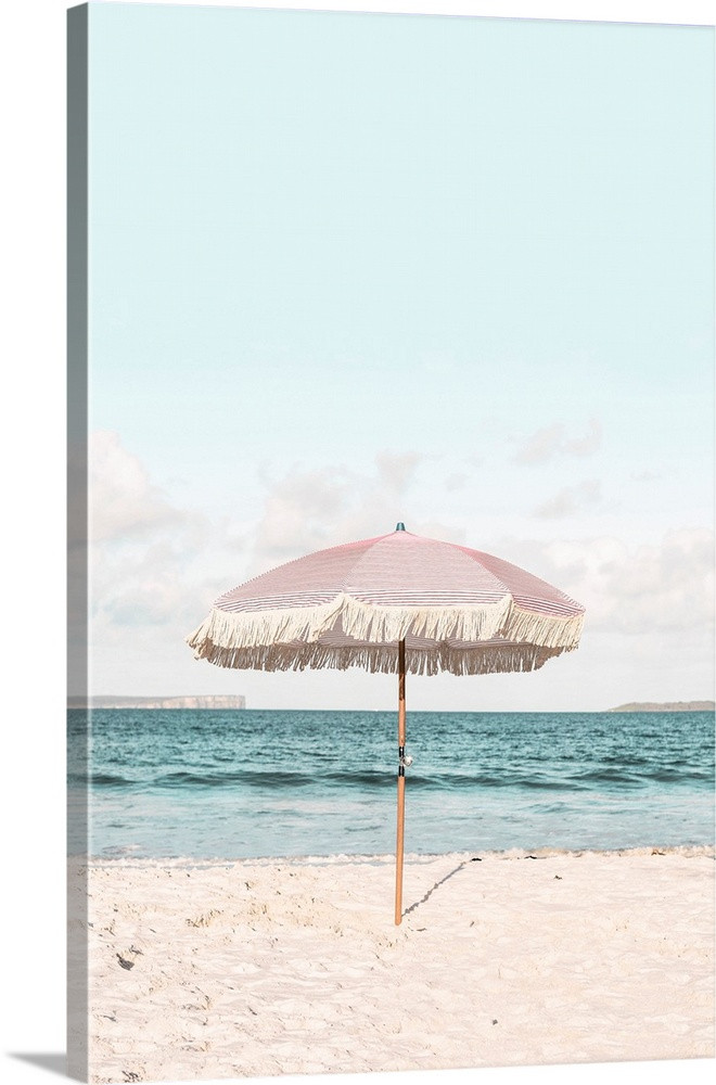 Pink Umbrella Wall Art | Great Big Canvas - Dynamic