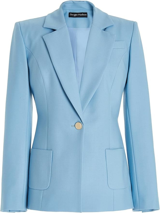 Amazon.com: Sergio Hudson, Single Button Blazer : Luxury Stores | Amazon (US)