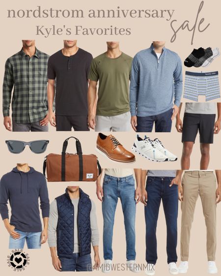 Kyle’s favorites from the Nordstrom Anniversary sale for men! AG is his favorite denim brand, he has & loves both pairs of shoes, uses the duffel for work travel & has been a Tommy John boxer fan for years! 

#LTKxNSale #LTKshoecrush #LTKmens