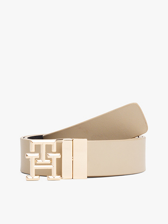 TH Monogram Reversible Leather Belt | Tommy Hilfiger UK