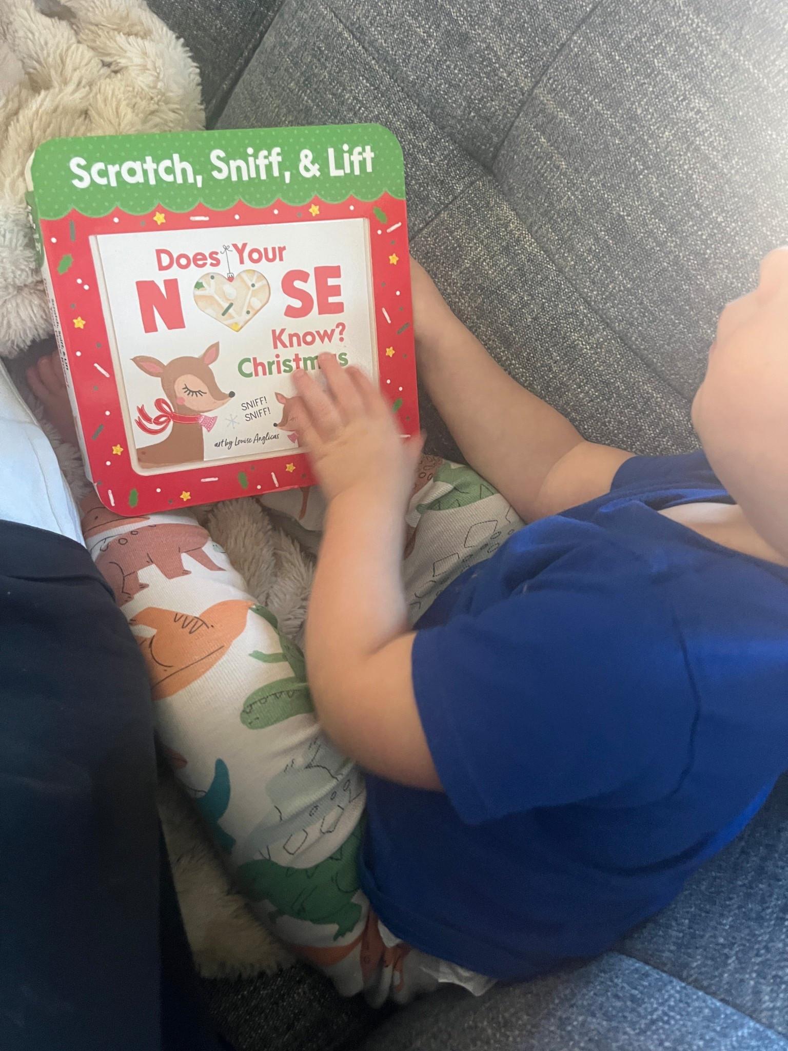 Scratch and sniff Christmas book. Great for a stocking stuffer or to leave out from Santa. 

#LTKHoliday