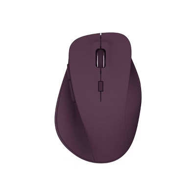 North Wireless Ergonomic 6 Button Mouse - Plum Purple: Radio Frequency, Built-In Battery | Target