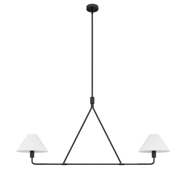 Ackerson 2 - Light Dimmable Linear Chandelier | Wayfair North America