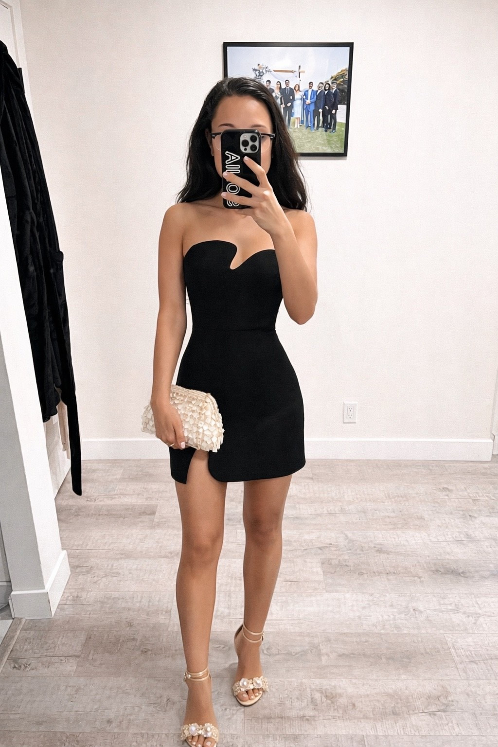 Little black dress from Revolve with a cute formal clutch and silver bow heels. This is perfect for date night or girls night out. Valentine’s Day outfit too  

#LTKgrwm #LTKdayinmylife #LTKValentine