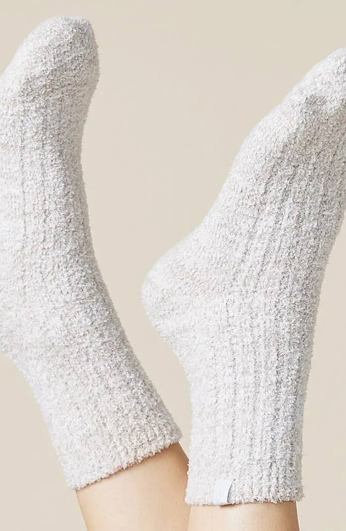 Softies Marshmallow Crew Socks with Grippers | Nordstrom | Nordstrom