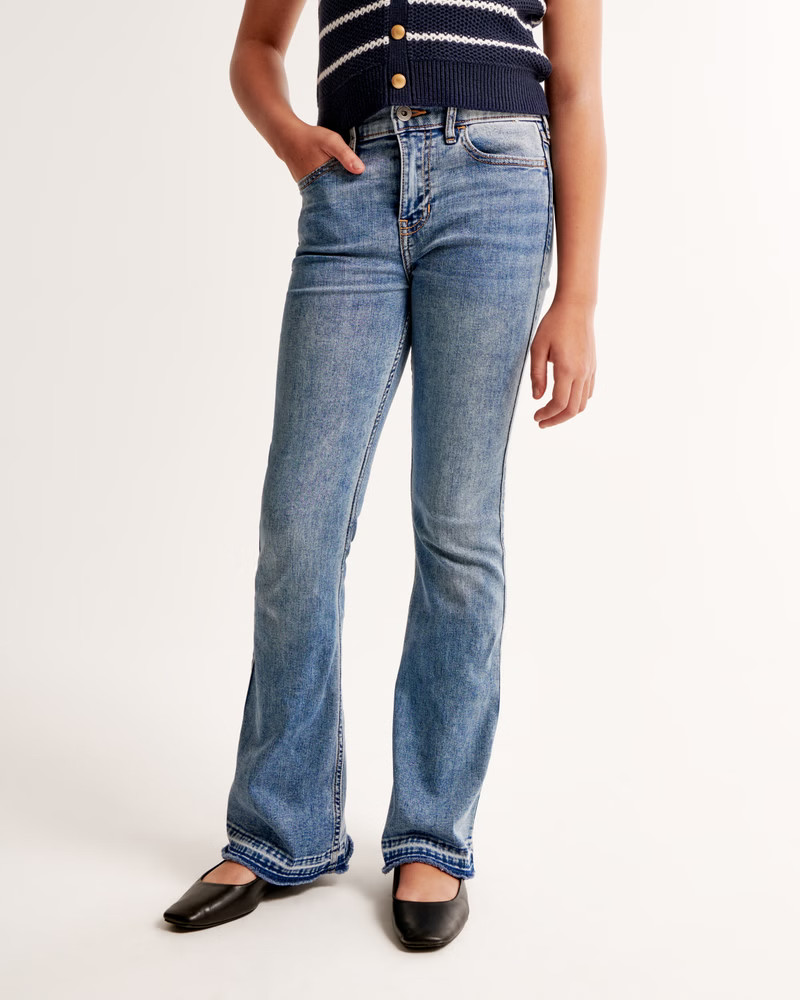 high rise flare jeans | Abercrombie & Fitch (US)
