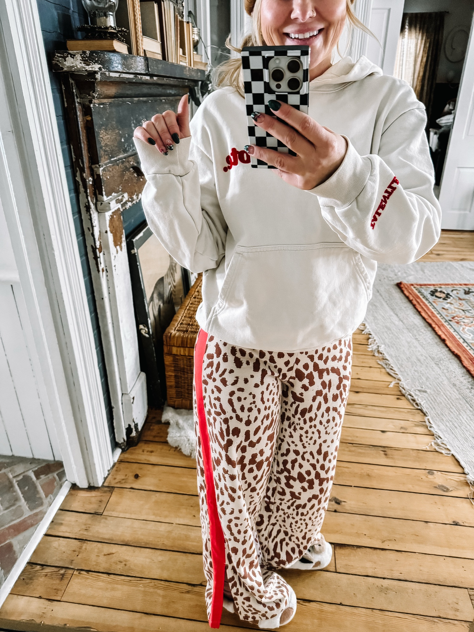 New Fave!
These pants are comfy + warm!  
Fit is true to size if in between size up.
#LTKMostLoved 

#LTKStyleTip #LTKFindsUnder50