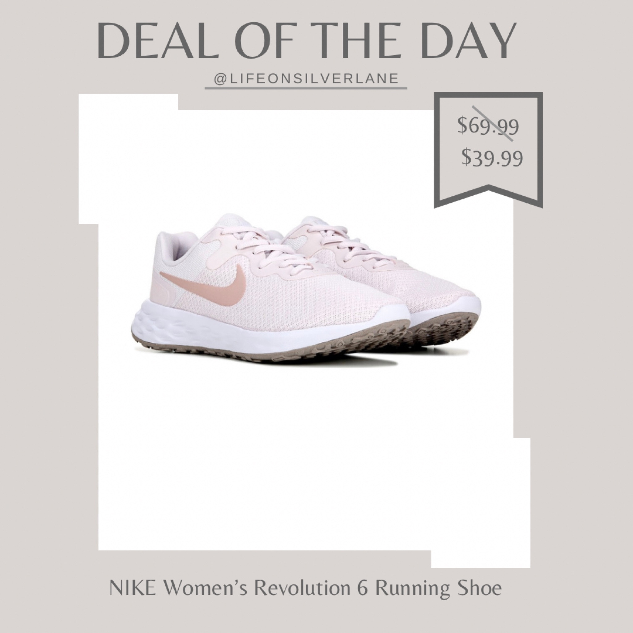 Deal of the Day! Nike Women’s Revolution 6 Running Shoe on major sale! A great addition to a teen’s Easter basket!

#giftguide #easterbasketidea #LTKsalealert #dealoftheday #nike #shoesale #LTKunder50

#LTKGiftGuide #LTKFind #LTKshoecrush