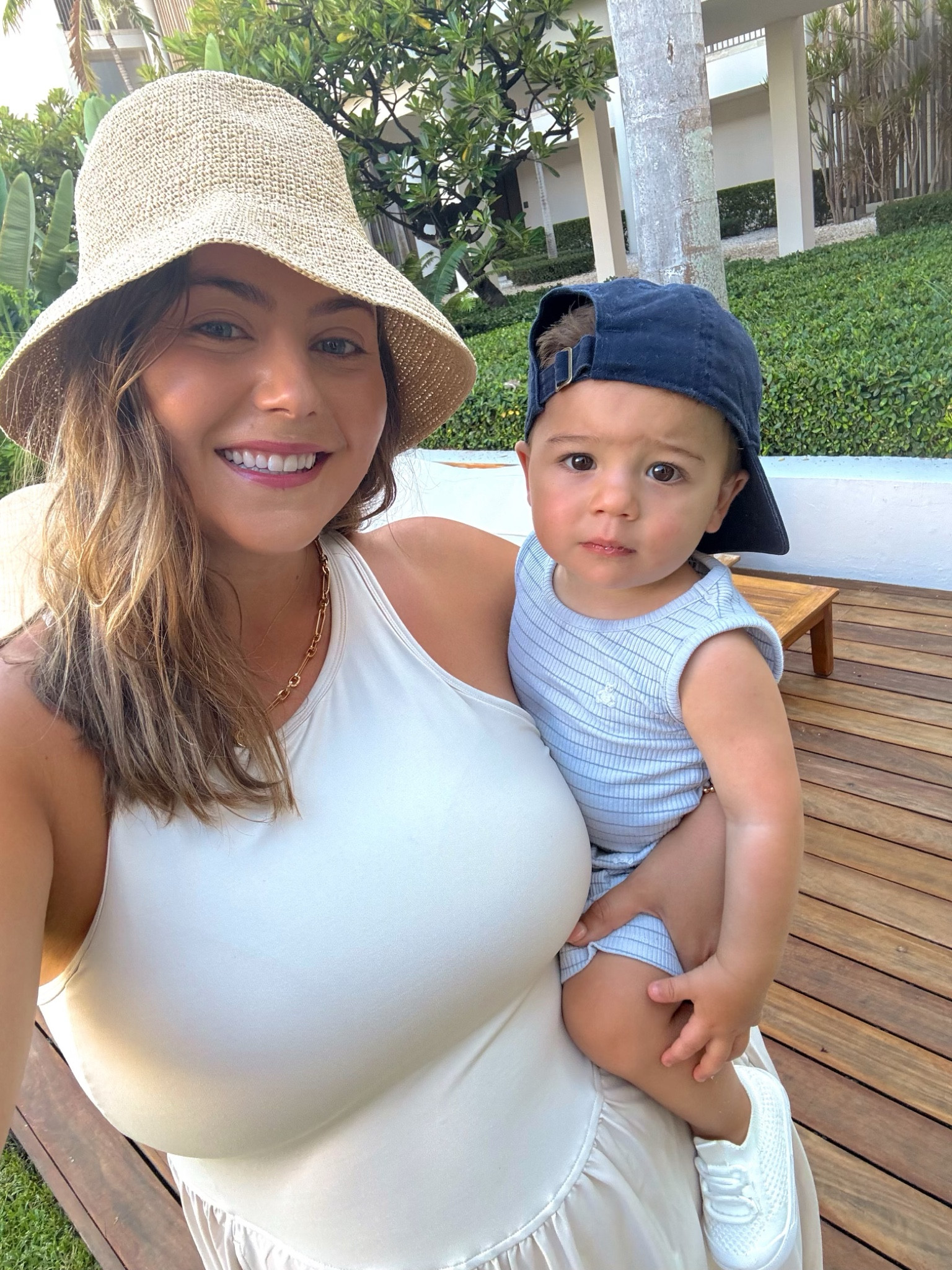 Wearing size XXL, sharing similar style dresses. Conrad is in 12-18 months. 

#LTKMidsize #LTKStyleTip #LTKBaby