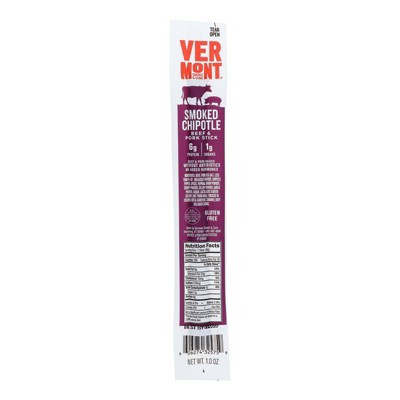 Vermont Smoke And Cure RealSticks - Chipotle -  Case of 24 - 1 oz | Target