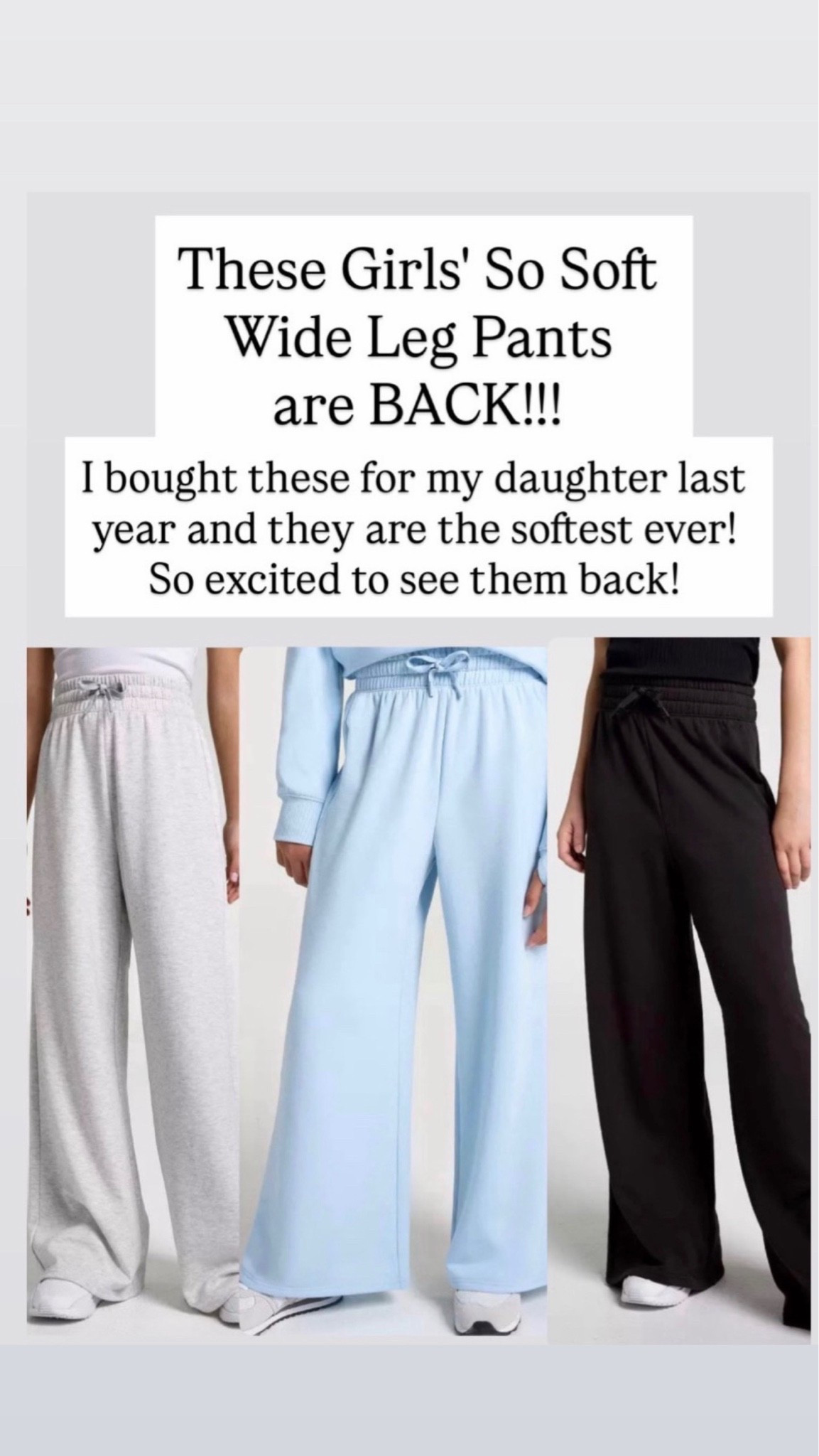 I can’t get enough of these for my daughter! The softest sweatpants!

#LTKKids #LTKSaleAlert