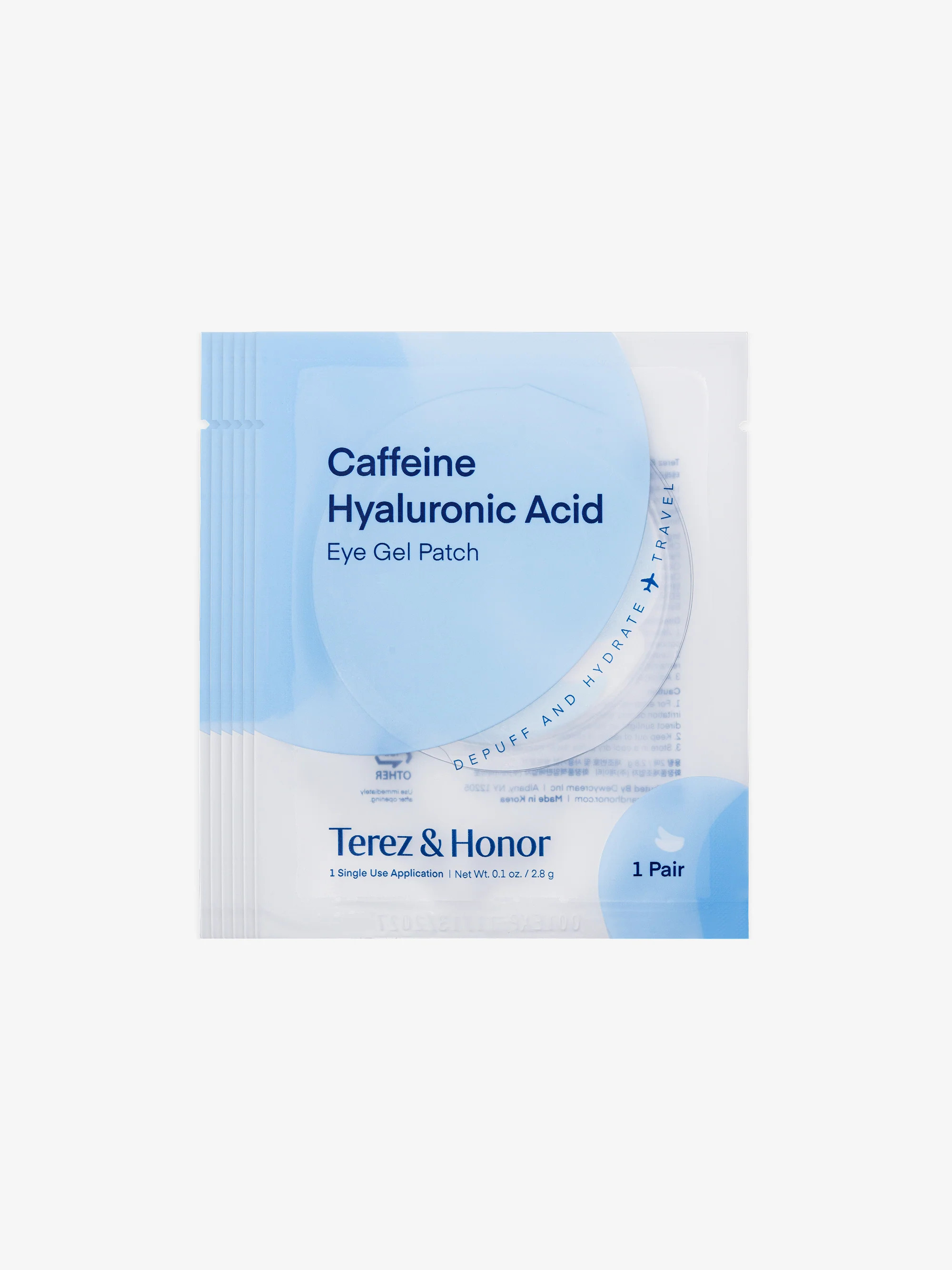 Caffeine Eye Patches Go-Packs | Terez & Honor