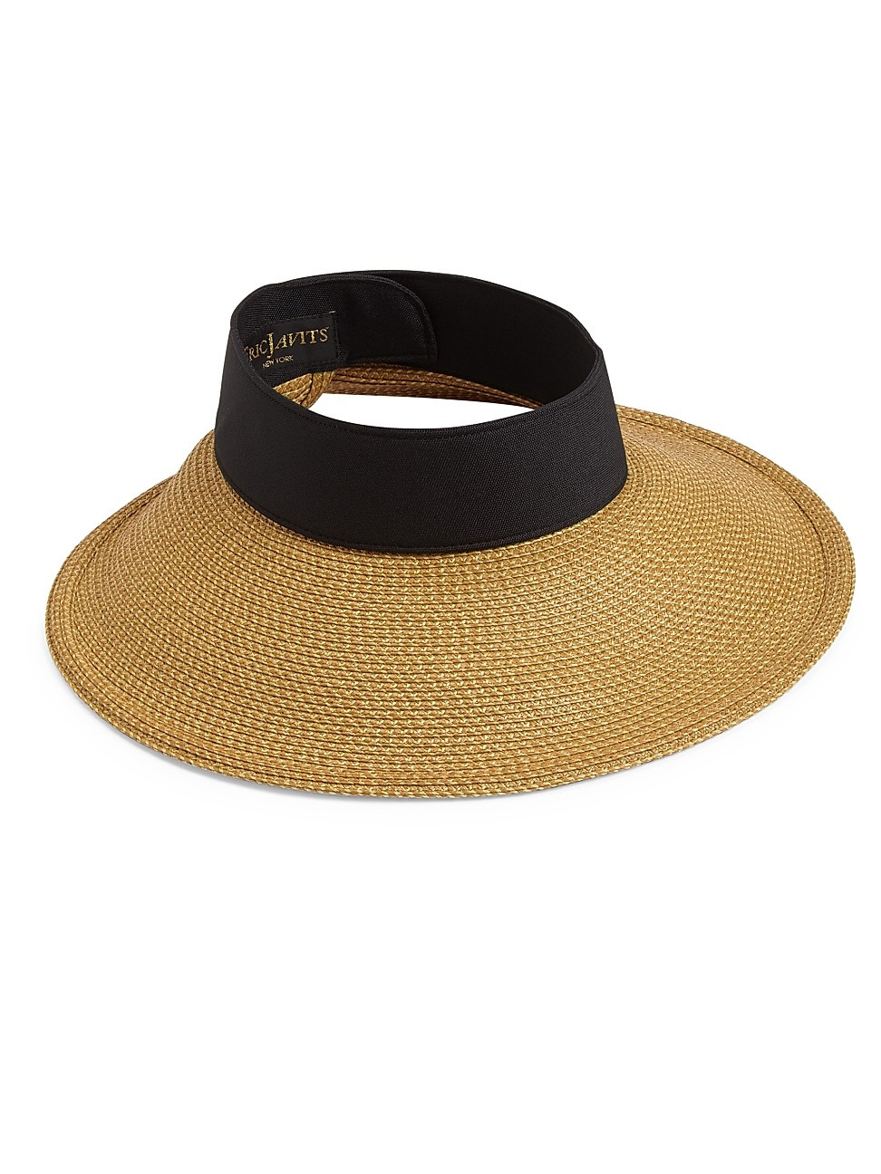 Eric Javits Women's Halo Visor - Natural Black | Saks Fifth Avenue