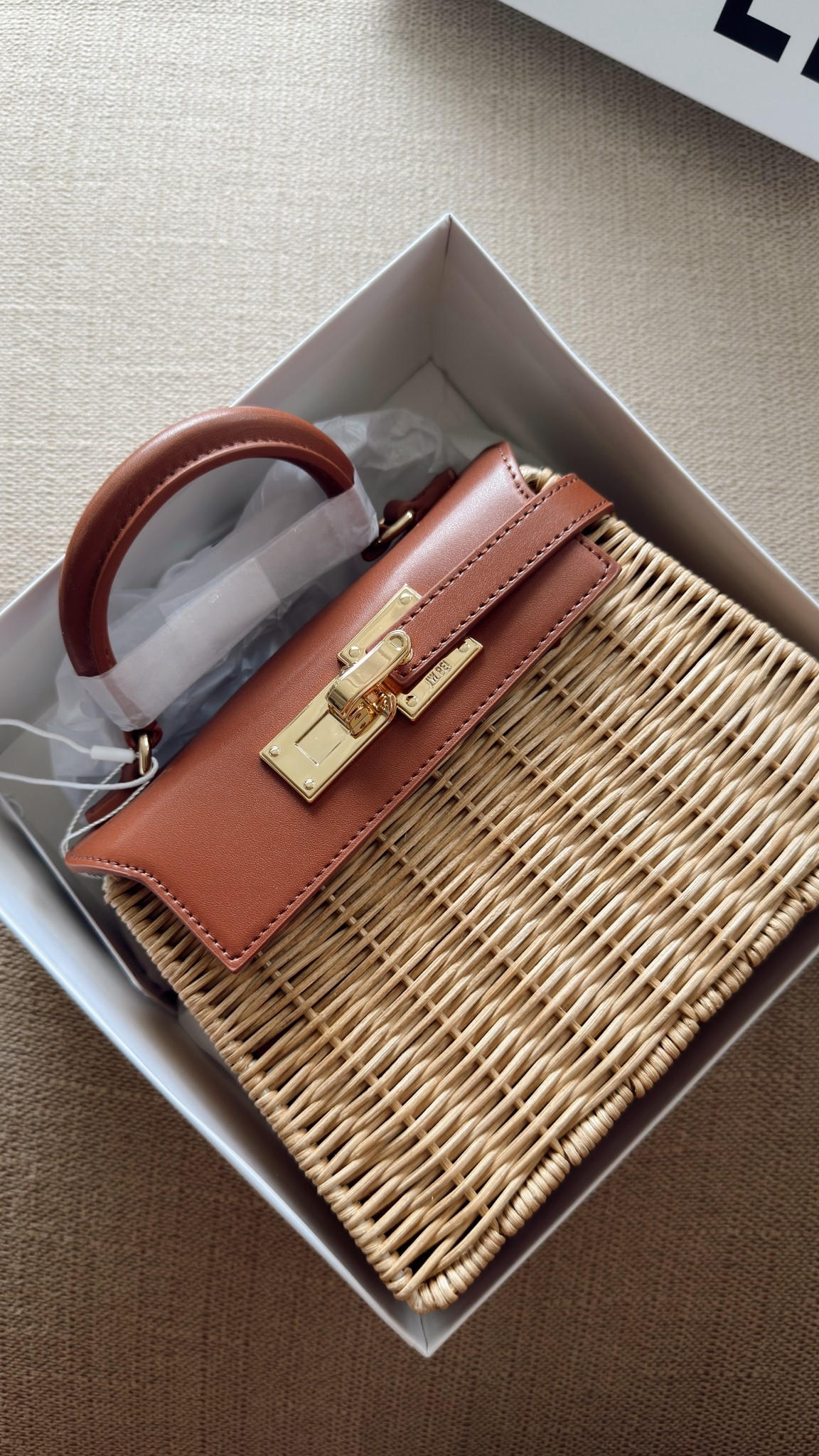 Prettiest budget bag I’ve ever seen. It’s giving $80k Hermes Kelly basket bag major vibes. Amazing, beautifully made. 

#LTKSaleAlert #LTKSpringSale #LTKSeasonal