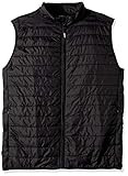 Ashe City Men's Prevail Packable Puffer Sleeveless Vest, Black, Medium | Amazon (US)