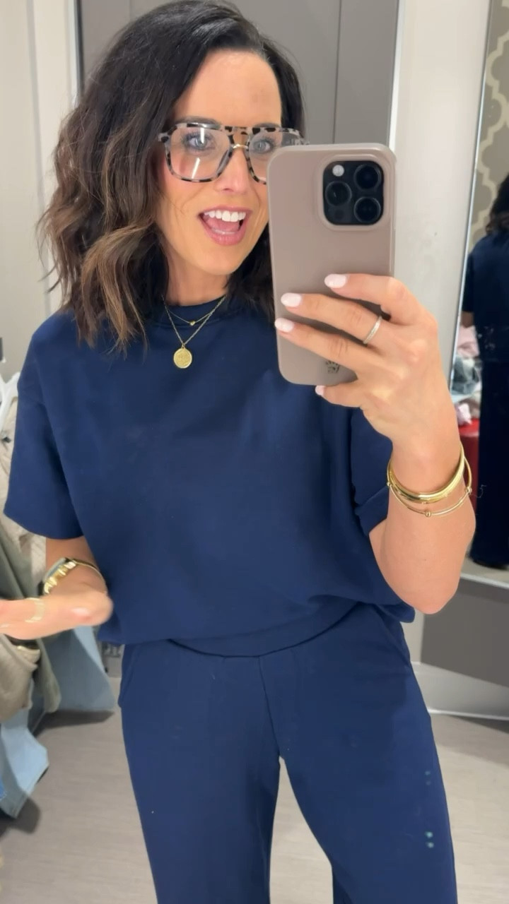 From meetings to errands this navy set is so polished but comfortable. Easy to wear and style. From @Target  simple, structured, and timeless! This navy set is a wardrobe must have. 

Navy set Target finds everyday wear matching sets women’s fashion outfit inspo target must haves mom approved style effortless fashion easy to wear running errands  VintagePickin 

#LTKActive #LTKootd #LTKPetite