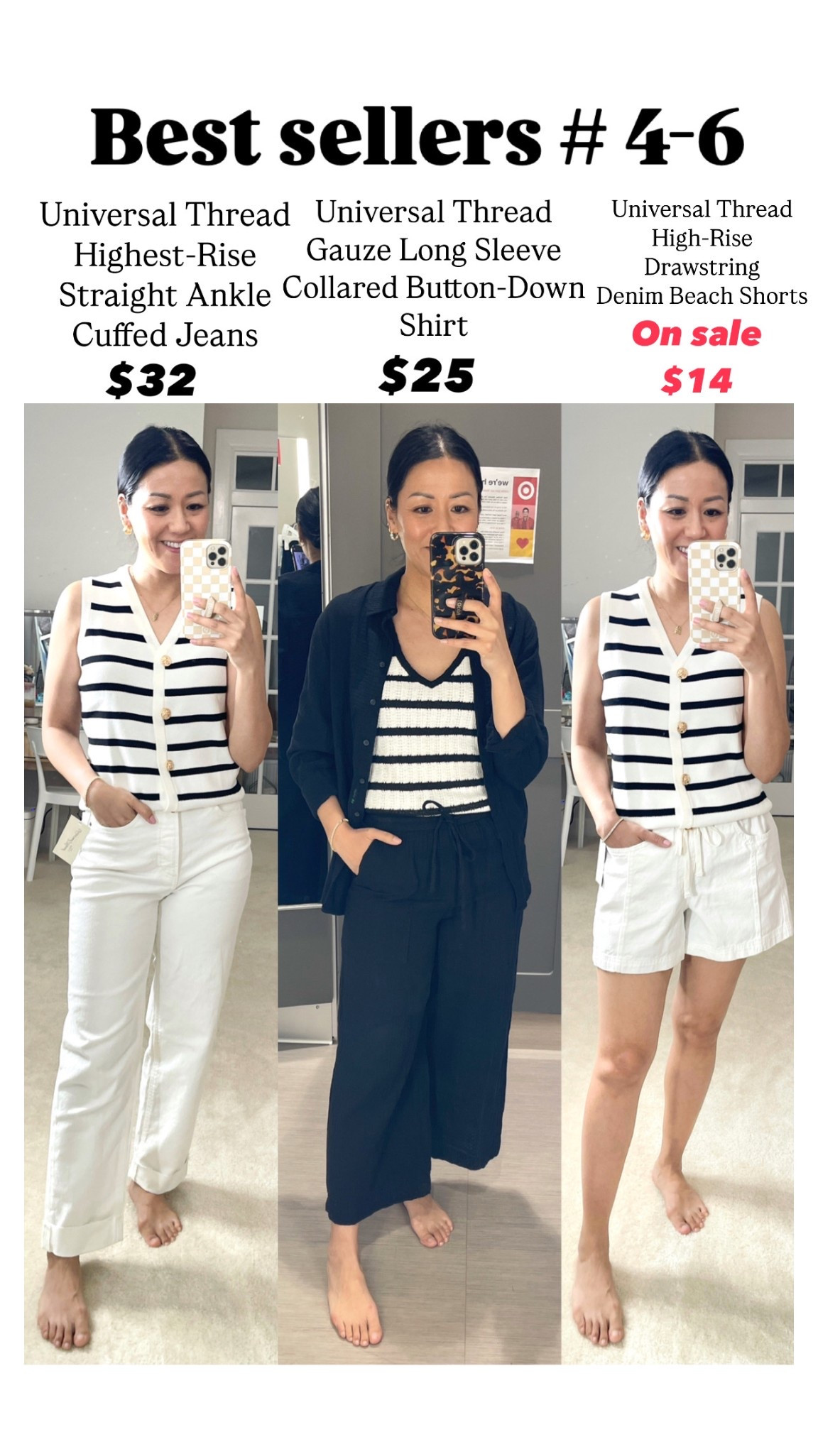 Size 4 jeans
Size XS shirt
Size small shorts

Best sellers


#LTKSeasonal #LTKFindsUnder50 #LTKSaleAlert