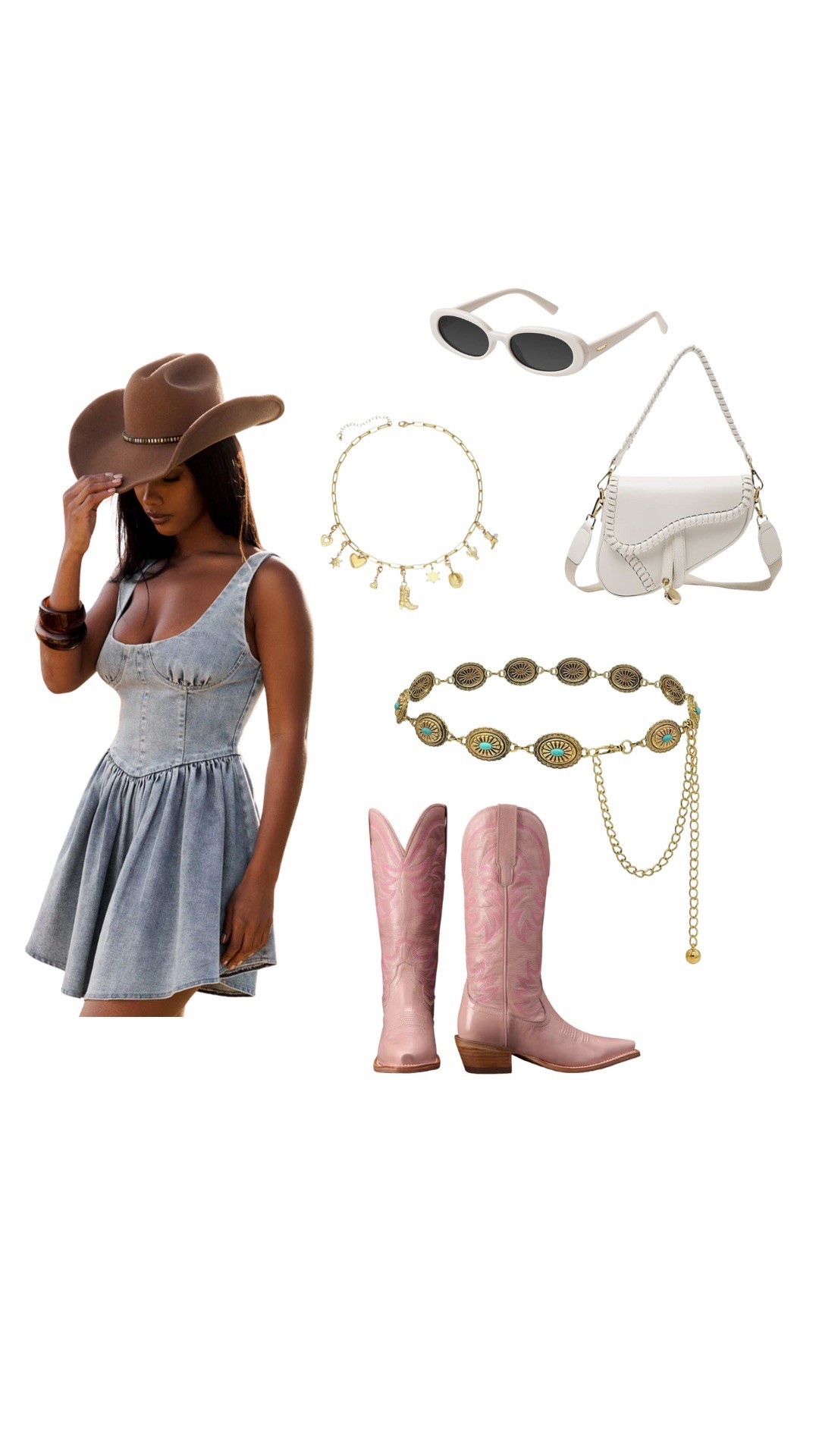 Love this denim dress for stagecoach it is also so cute for summer and a country concert! I can’t wait for festival season! 

#stagecoach #festivalseason

#LTKFestival #LTKStyleTip #LTKFindsUnder100