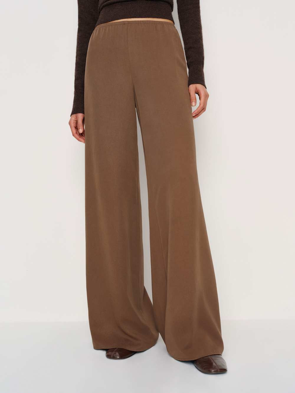Celine Low Rise Wide Leg Pant | Reformation (Global)