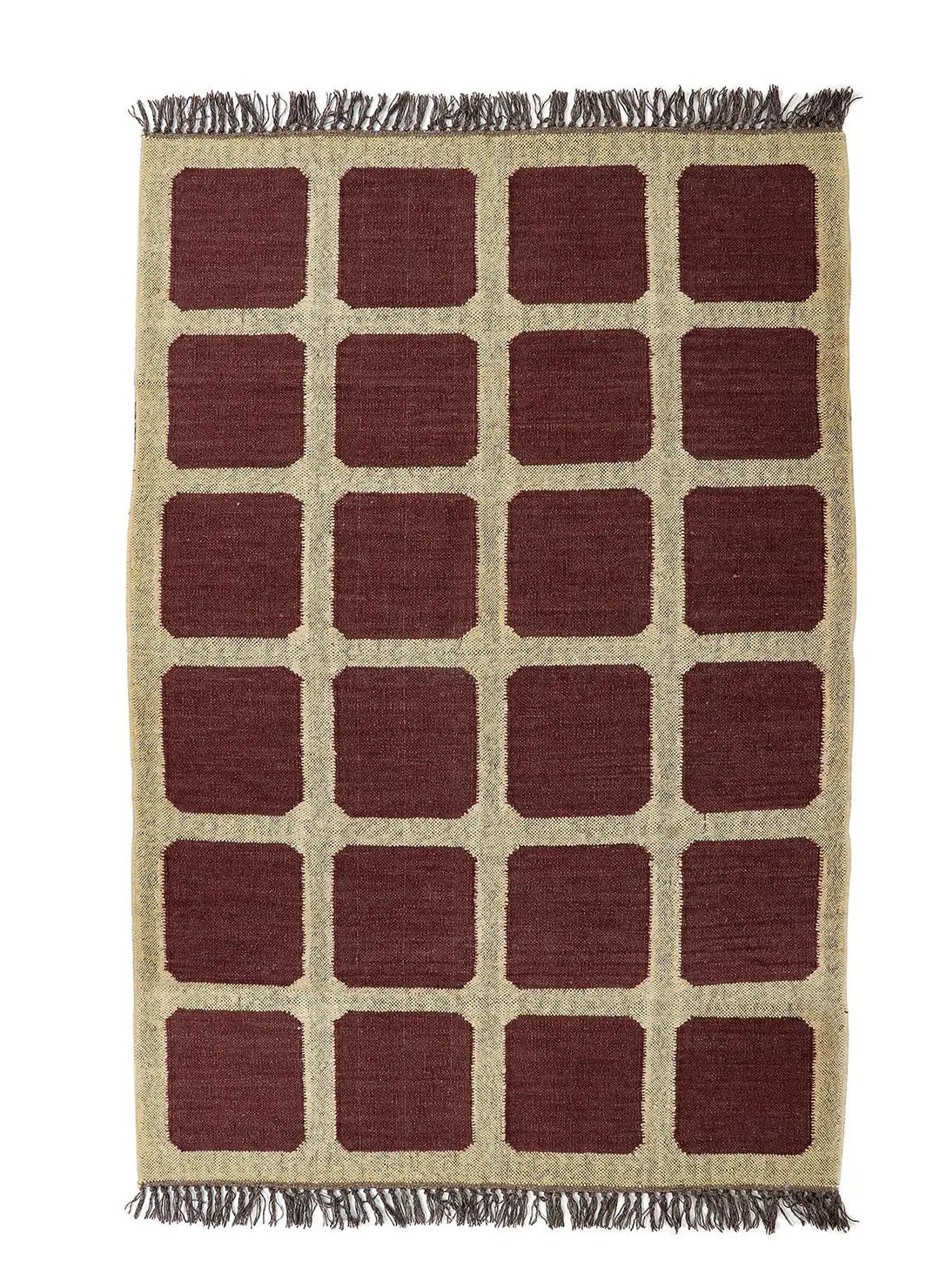 Traditional Indian WOOL JUTE RUGS, 4x6, 5x8, 6x9, 8x10, 9x12 Ft Kilim Rugs, Handwoven Wool Jute R... | Etsy (US)