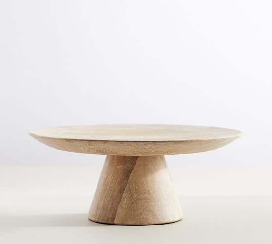 Chateau Wood Cake Stand | Pottery Barn (US)