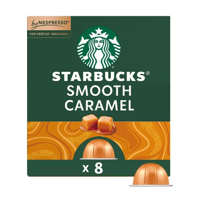 Starbucks by Nespresso Vertuo Line Smooth Caramel Light Roast Coffee Pods | Target