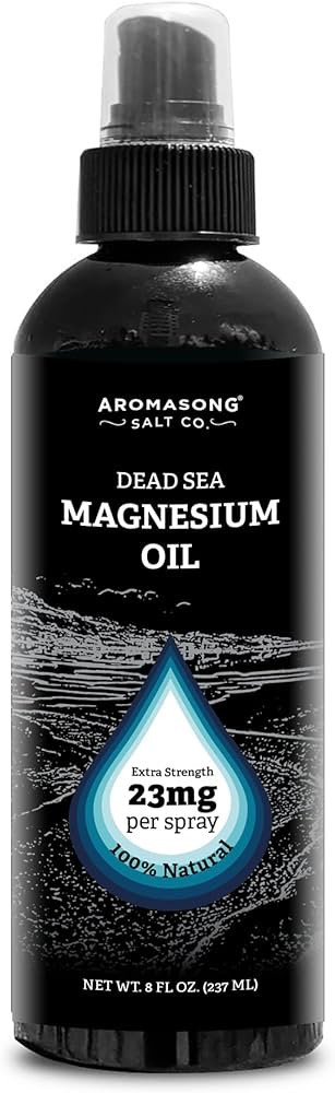 Aromasong Extra Strength Ultra-Pure Magnesium Spray (23mg Magnesium in Each Spray) 8 Oz, Known to... | Amazon (US)