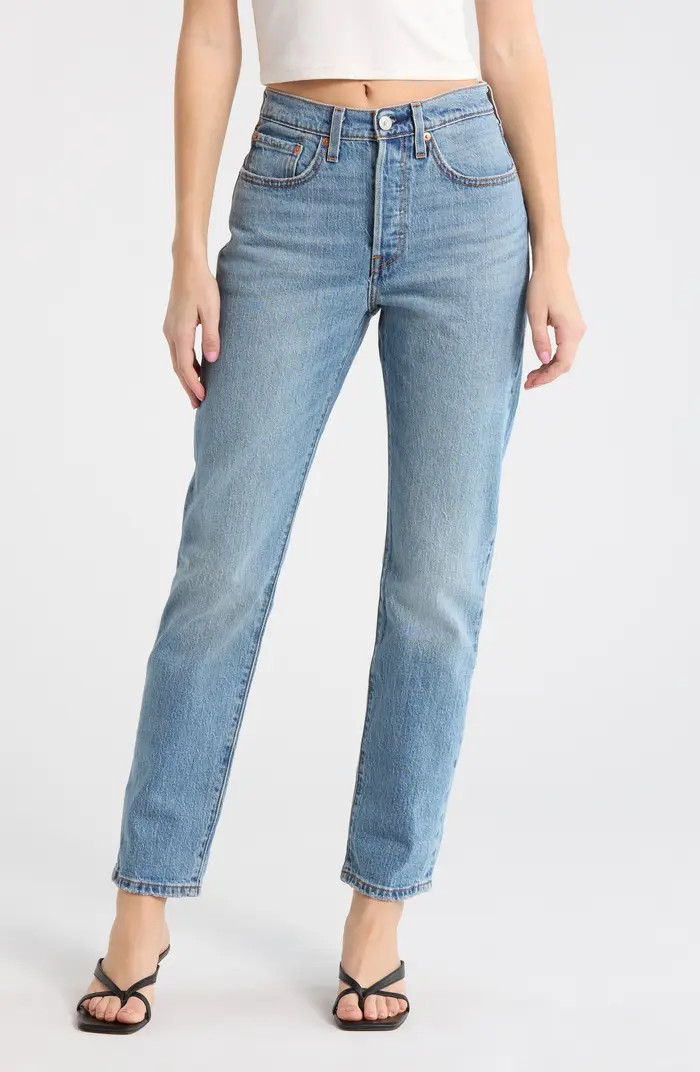 501® High Waist Straight Leg Jeans | Nordstrom Rack