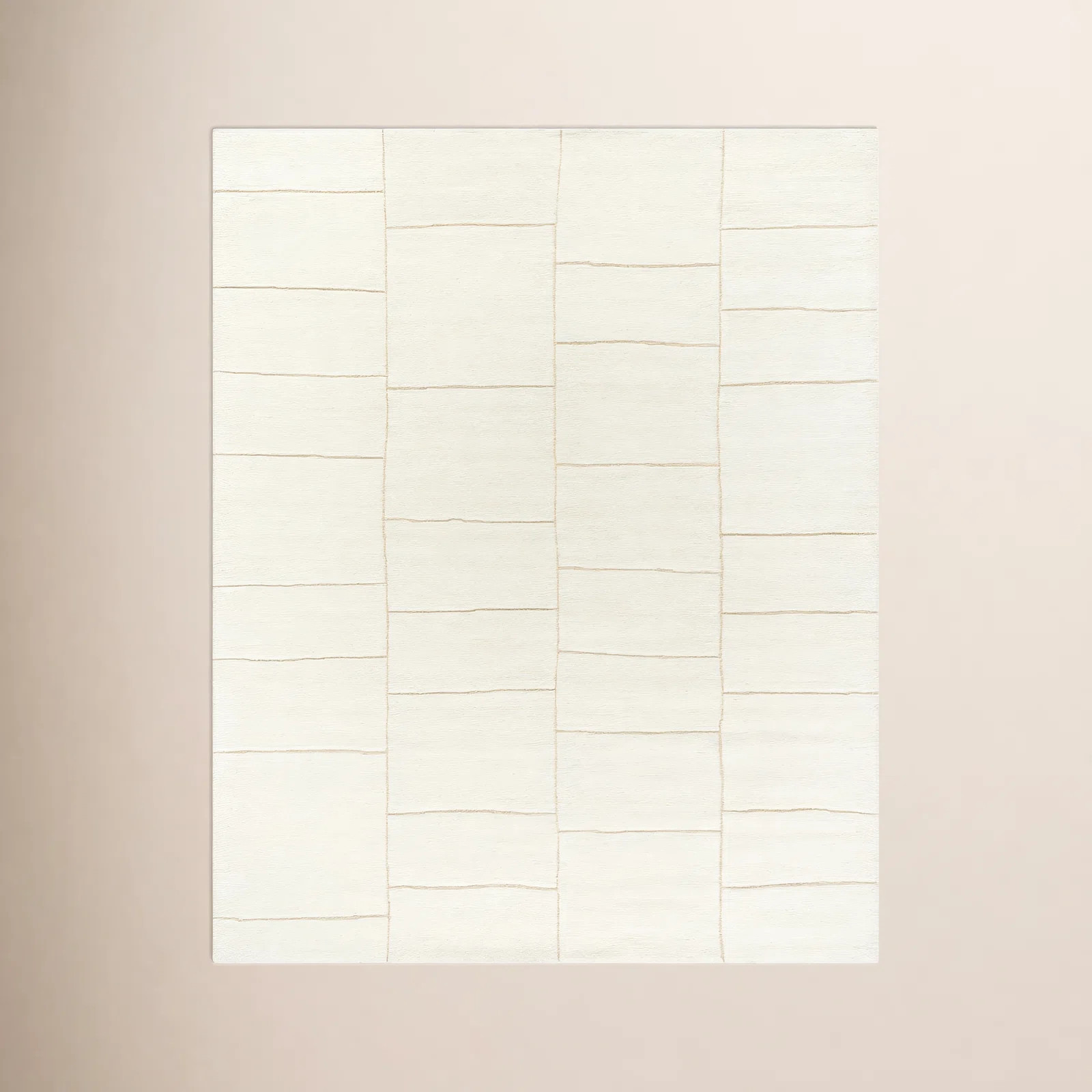 Hand Tufted Wool Ivory Rug | Joss & Main